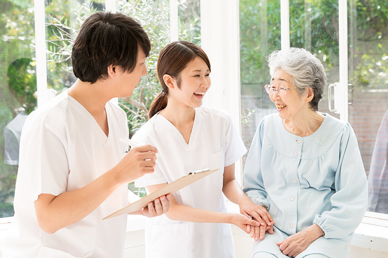 ご高齢者に向けた訪問診療を行っています